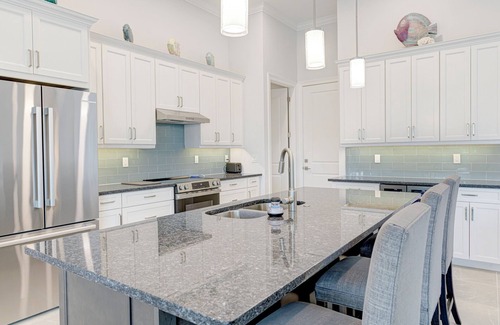 Burnt Store House | VILLA BRILLANTE, A BRAND NEW Luxury Waterfront home Pool/Spa & Gulf Access