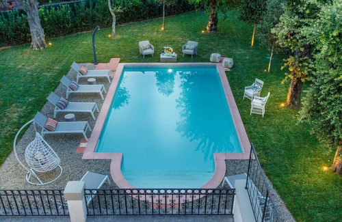 Lucca Historical Center Villa | Villa Buonamici, a Luxury Villa with Pool in a walking distance from Lucca