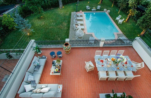 Lucca Historical Center Villa | Villa Buonamici, a Luxury Villa with Pool in a walking distance from Lucca