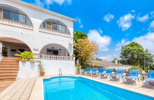 Lloret de Mar Villa | Villa 'Costacabana - Santa Maria' with Sea View, Private Pool and Wi-Fi