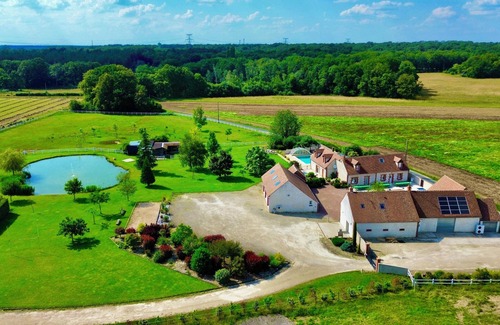 Les Bordes Villa | Villa des Rois (45) 45 pers-piscine-1h30 Paris