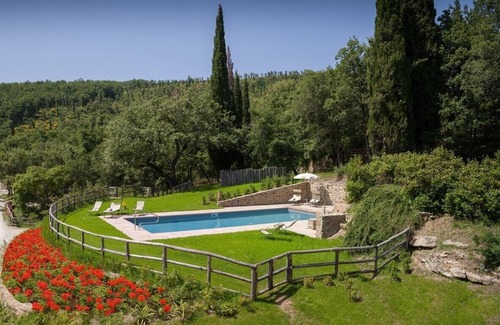 Arezzo Villa | Villa Ducese Mandorla - Tuscan villas with private pool