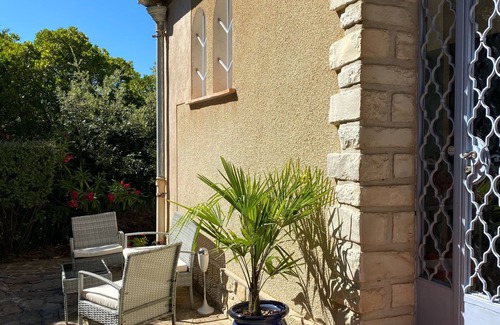 Giens Villa | Villa Familiale vue mer Avec Piscine Privée Dans Résidence Privée Avec Tennis