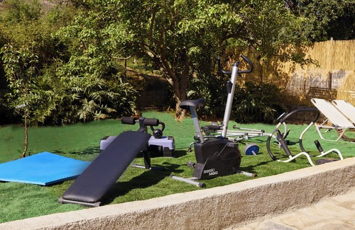 Mylopotamos Villa | Villa Fisi and Wellness with Private Pool, Jacuzzi, Sauna and Outdoor Gym