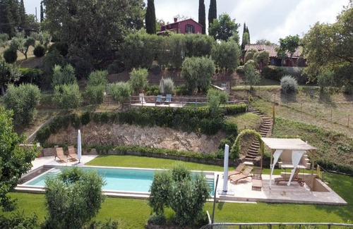 Pancole House | Villa for max 6 with incredible sea view in the wilderness of Maremma country