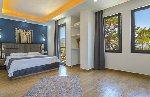 Patara Villa | Villa in Kas with Pool, Jacuzzi, Garden and Porch