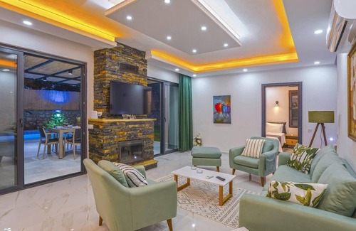 Patara Villa | Villa in Kas with Pool, Jacuzzi, Garden and Porch