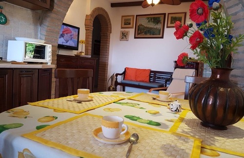 Scarlino Apartment | VILLA IN THE HILL SEA VIEW IN THE GREEN TUSCAN MAREMMA 10KM FROM THE BEACHES