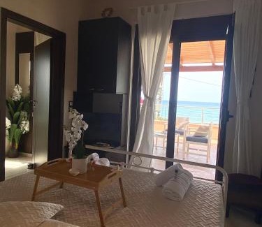 Keratokambos Villa | Villa Kyma by the sea, in South Crete