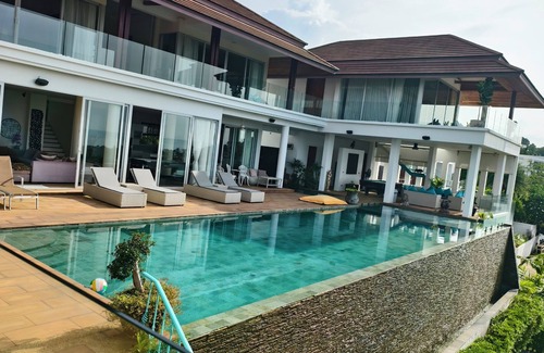 Mae Nam Villa | Villa Monsoon 7-Bedroom with Breathtaking Panoramic Seaview