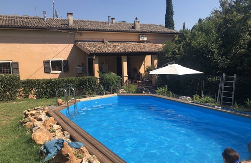 Caprino Veronese Apartment | Villa Nogarola - private pool and garden