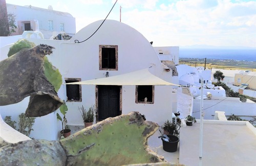 Finikia Villa | Villa of the 7 Angels (New Listing) Old Winery transformed to a Cycladic villa