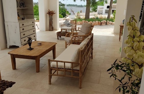 Fumarola Villa | Villa on an elevated terraced olive grove with views over the Valley of Itria.