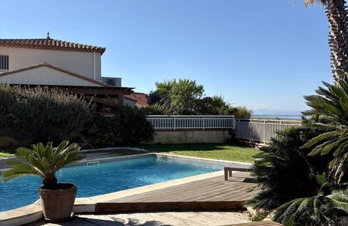 Port Leucate House | Villa private swimming pool superb view lake leucate 8JBART580