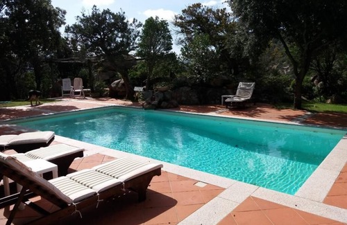 Arzachena Villa | Villa Sara in Rural Area near the Sea with Mountain Views, Wi-Fi, A/C, Terrace & Garden