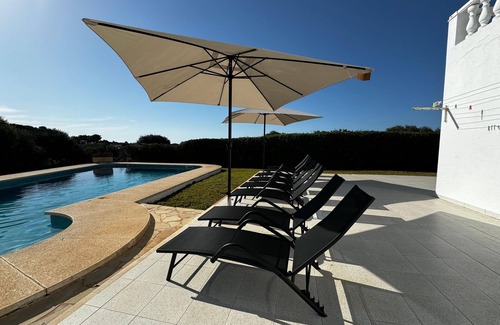 Sa Torre del Ram Villa | VILLA SAVANNA MENORCA (WIFI, BBQ, ROOMS A. A. POOL)