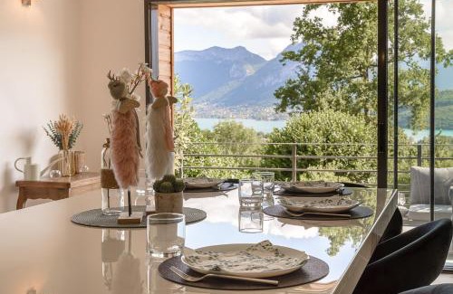 Saint-Jorioz Villa | Villa Serenya Designer-Renovated Farmhouse with Panoramic Views of Lake Annecy by LLA Selections