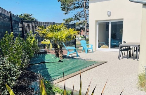 Blainville-sur-Mer Villa | Villa Spacieuse à 500m de la mer - Vue Mer