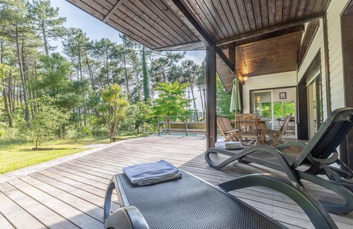 Moliets-et-Maa Villa | Villa Spacieuse et Moderne Avec Piscine Privée!