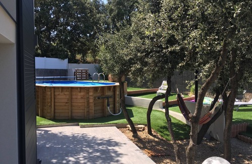 Le Cres Villa | Villa splendid view on Pic Saint Loup Swimming pool/Jacuzzi near Montpellier