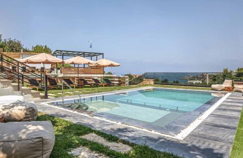 Gerani Villa | Villa Staras - With Private Heated Pool & Jacuzzi