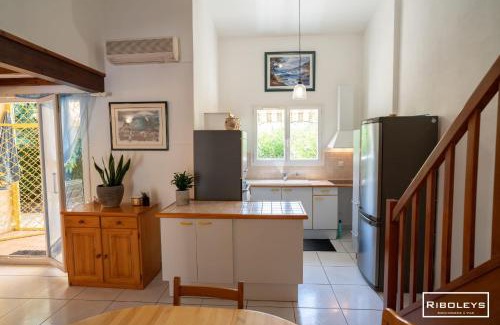 Vias Villa | Villa T4 à 450m de la plage avec clim et WIFI