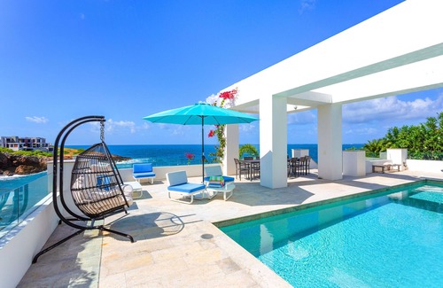 The Valley Villa | Villa Tasha Luxury Seafront Villa in Anguilla on the Caribbean sea AMAZING!