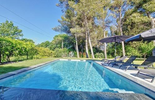 Montaren-et-Saint-Mediers Villa | Villa tout équipée - Piscine & pool house - CLIM