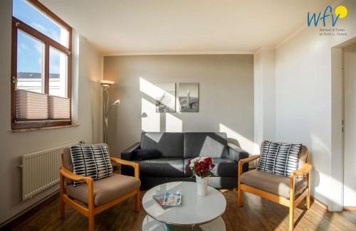 Borkum Apartment | Villa van Harten Ferienwohnung "Bootsmann"