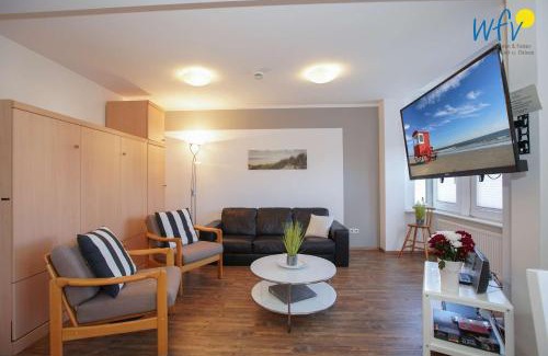 Borkum Apartment | Villa van Harten Ferienwohnung "Stueuermann"