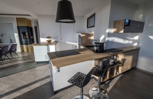 Plougonvelin Villa | Villa vue mer avec bain tourbillon luxe Bretagne
