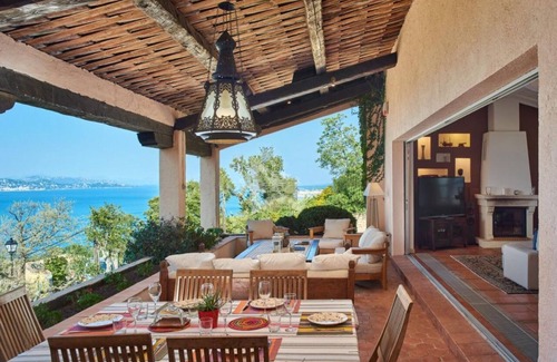 Cote d'Azur- French Riviera Villa | Villa with a magic view of Bay of Saint Tropez