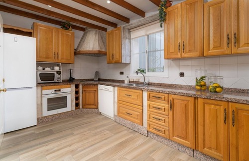 Benajarafe Villa | Villa with garden and private pool