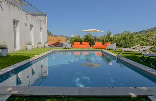 Oletta Villa | Villa with heated pool between OLETTA and ST FLORENT