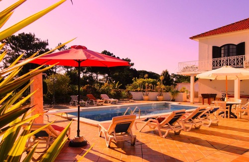 Praia das Macas House | Villa with heated Pool, for 12 adults, near the Beach, Sintra area, Lisbon Coast