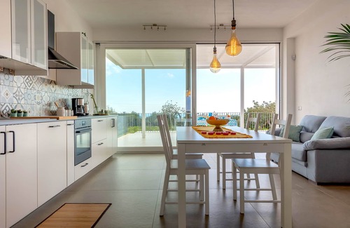 Modica Villa | Villa with pool with panoramic view on the sea and the countryside
