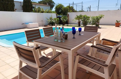 L'Escala House | Villa with private pool 50 meters from the beach wifi unlimited internet access