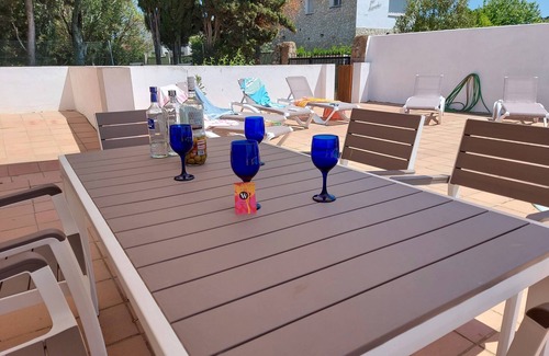 L'Escala House | Villa with private pool 50 meters from the beach wifi unlimited internet access