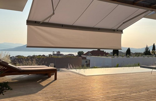 Paleros Villa | Villa with private pool, 3 bedrooms at walking distance to center town and beach