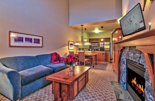 Olympic Valley Condo | Village at Palisades Tahoe - 1BR/Sleeps 4, Ski-in/Ski-out, Top Floor, Mtn Views