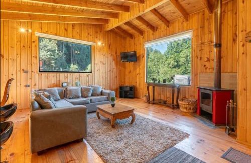 Villarrica House | Villarrica Cabin 2BR with Fireplace and terrace