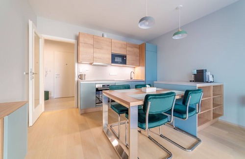 Prague 3 Apartment | Vista Serenity Apartment with Parking Garage
