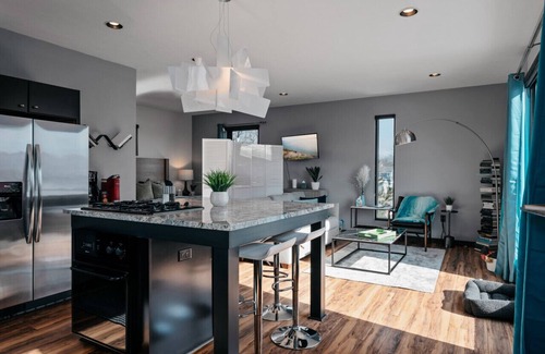 Traverse City Apartment | Vitalia Fantastic 1BR Studio Downtown with Sauna