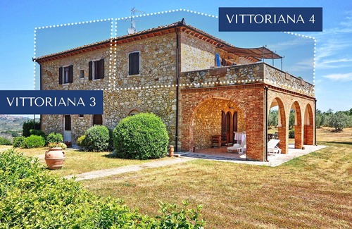 San Gimignano Apartment | Vittoriana 3 - Apartment with pool