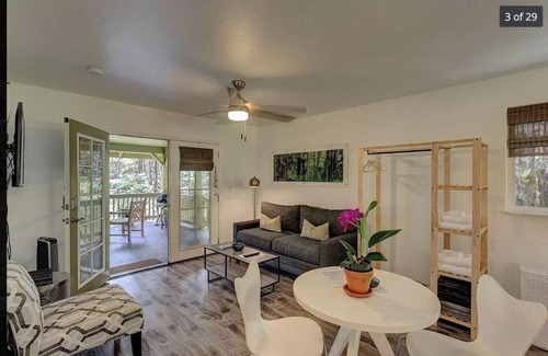 Volcano House | Volcano One - Modern Studio with Lanai near Volcano National Park