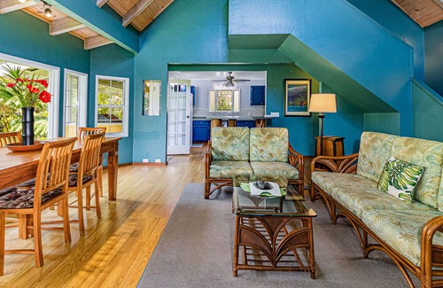 Volcano House | Volcano's Ohana House Popular Rainforest Hideaway Sleeps 8