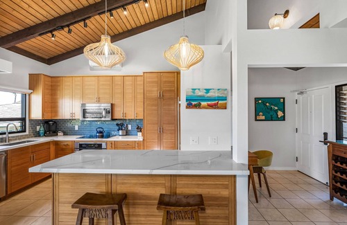 Wailea Condo | Wailea Ekolu 1204 - Modern Ocean View Condo w/large Lanai, King Bed, & Split AC