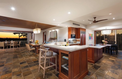 Kaupulehu Condo | Waiulu Villa at Hualalai Resort: Modern 3BR Villa w/Lanai, Golf Carts & Pool Ac