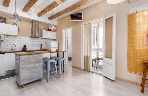 Sant Antoni Apartment | Wake in a luminous, chic and ideally located flat, surrounded by the magic of Barcelona