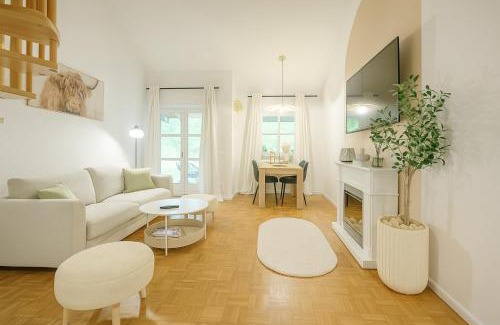Waldkirchen Apartment | Waldzauber, nähe Passau, Garten, Kamin, Galerie, im Bayerischen Wald